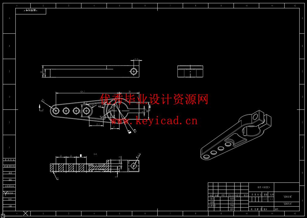 栅栏式道闸机设计(附Solidworks模型、CAD图纸) 栅栏式道闸机设计(附Solidworks模型、CAD图纸)