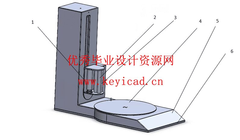 井字转托盘自动缠绕膜打包机设计(附Solidworks模型、CAD图纸) 井字转托盘自动缠绕膜打包机设计(附Solidworks模型、CAD图纸)