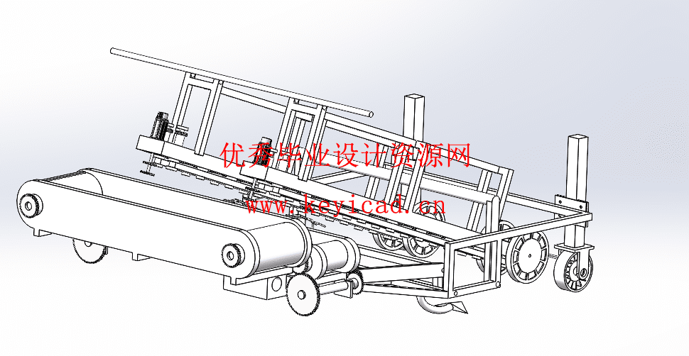 大蒜收获装置设计(附Solidworks模型、CAD图纸) 大蒜收获装置设计(附Solidworks模型、CAD图纸)