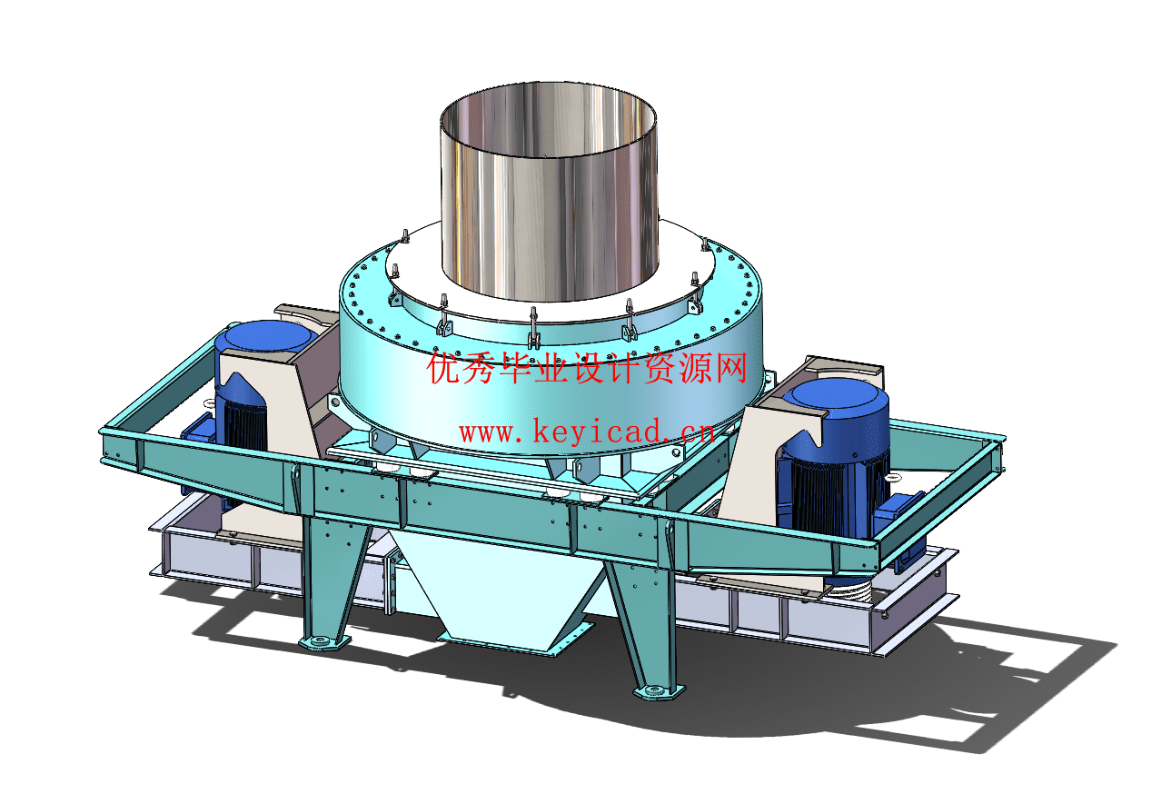 立轴式冲击破碎机设计(附开题报告、PLC程序、Solidworks模型、CAD图纸) 立轴式冲击破碎机设计(附开题报告、PLC程序、Solidworks模型、CAD图纸)