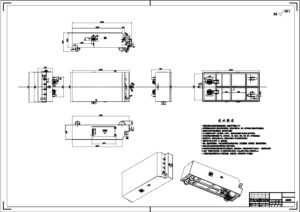 储能集装箱电池包周转小车转运结构设计（SW+CAD+说明书）
