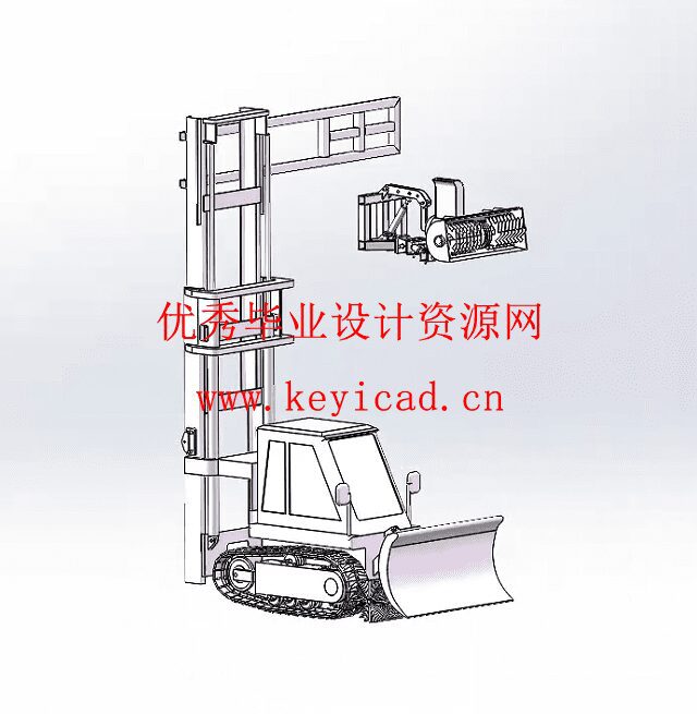 温室大棚除雪机器结构设计（附Solidworks模型、CAD图纸、开题报告）