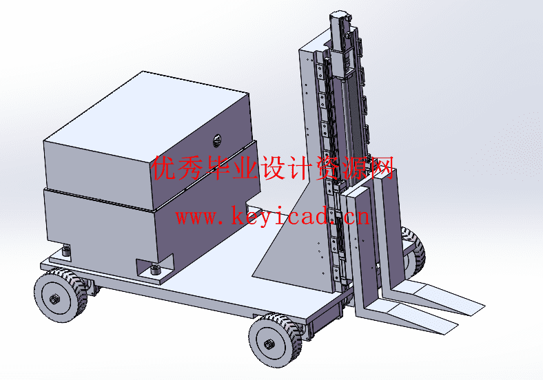 智能仓储机器人设计(附Solidworks模型、CAD图纸) 智能仓储机器人设计(附Solidworks模型、CAD图纸)
