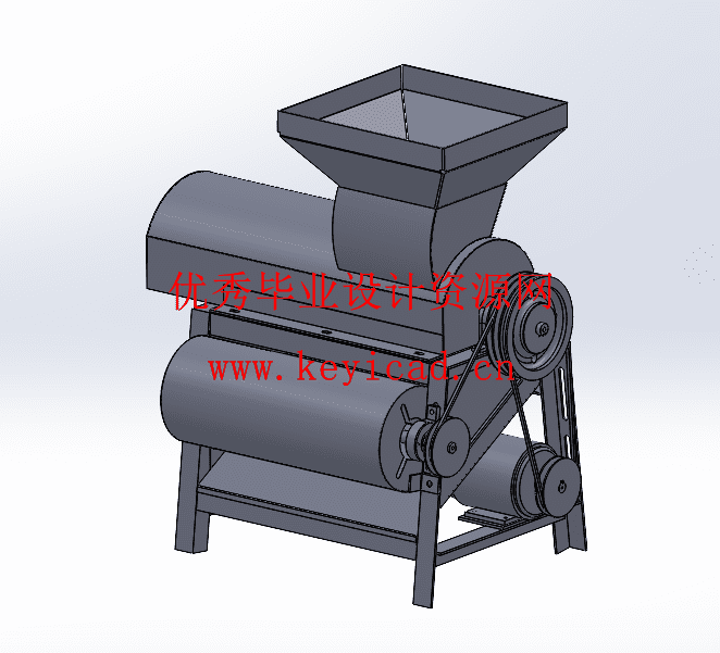 玉米脱粒机设计(附外文翻译、Solidworks模型、CAD图纸) 玉米脱粒机设计(附外文翻译、Solidworks模型、CAD图纸)