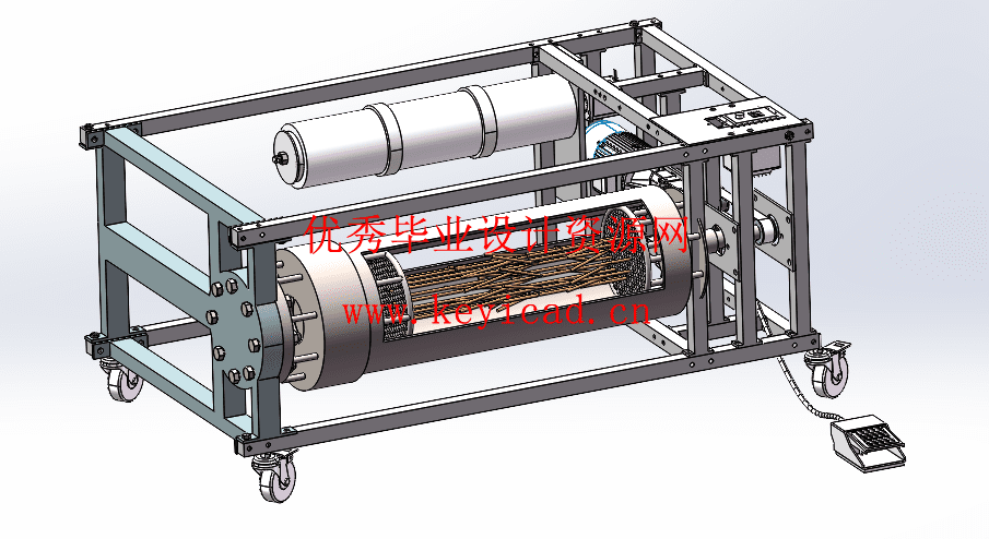 禾苗缠绕机设计(附Solidworks模型、CAD图纸) 禾苗缠绕机设计(附Solidworks模型、CAD图纸)