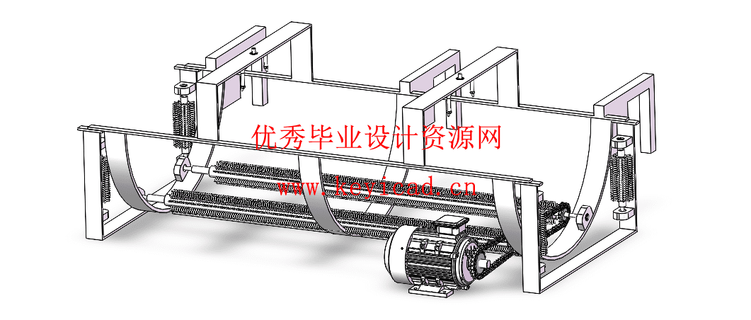 养殖网笼清洗装置(附Solidworks模型、CAD图纸) 养殖网笼清洗装置(附Solidworks模型、CAD图纸)
