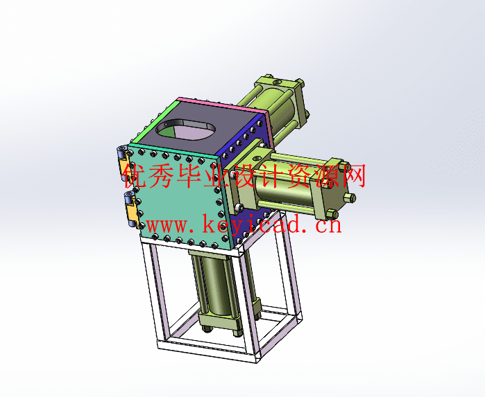 高地三维应力液压伺服装置设计(附Solidworks模型、CAD图纸) 高地三维应力液压伺服装置设计(附Solidworks模型、CAD图纸)