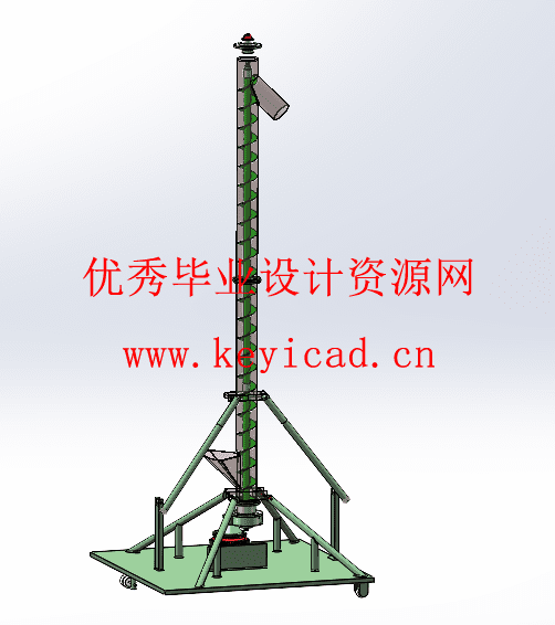 建筑用垂直运输机的设计(附Solidworks模型) 建筑用垂直运输机的设计(附Solidworks模型)