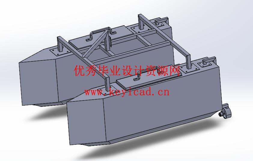 小型养殖监控作业无人船系统设计(附Solidworks模型、CAD图纸) 小型养殖监控作业无人船系统设计(附Solidworks模型、CAD图纸)
