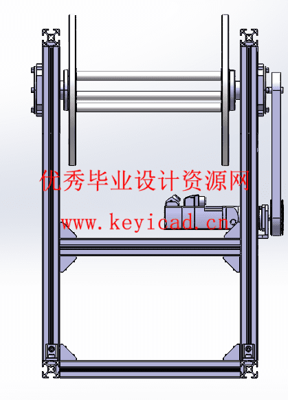 线缆回收装置设计(附有限元分析、Solidworks模型、CAD图纸) 线缆回收装置设计(附有限元分析、Solidworks模型、CAD图纸)