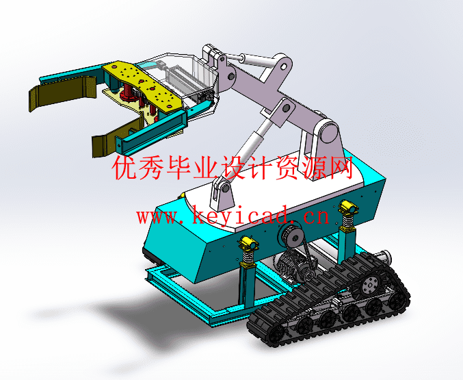 松子采摘机设计(附Solidworks模型) 松子采摘机设计(附Solidworks模型)