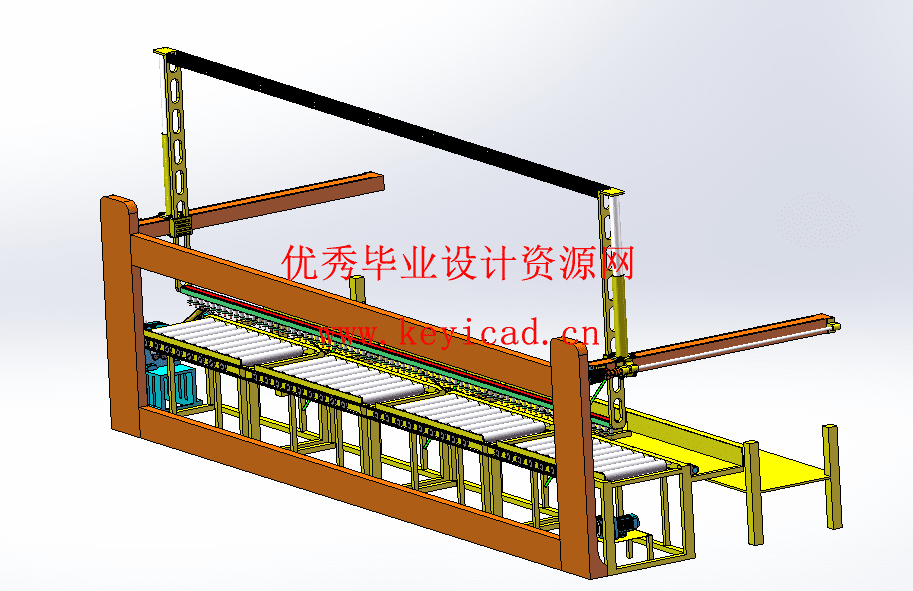 槽钢堆垛机设计(附Solidworks模型、CAD图纸) 槽钢堆垛机设计(附Solidworks模型、CAD图纸)