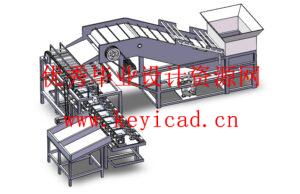 小型扇贝自动分选装置设计(附Solidworks模型、CAD图纸) 小型扇贝自动分选装置设计(附Solidworks模型、CAD图纸)