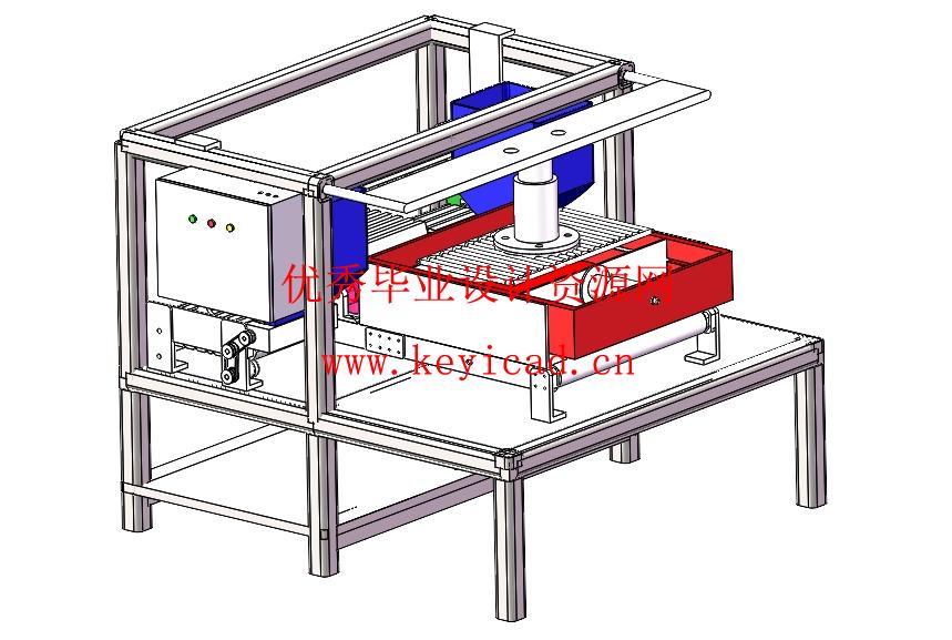 高效肉串穿串机设计(附动画演示、Solidworks模型、CAD图纸) 高效肉串穿串机设计(附动画演示、Solidworks模型、CAD图纸)