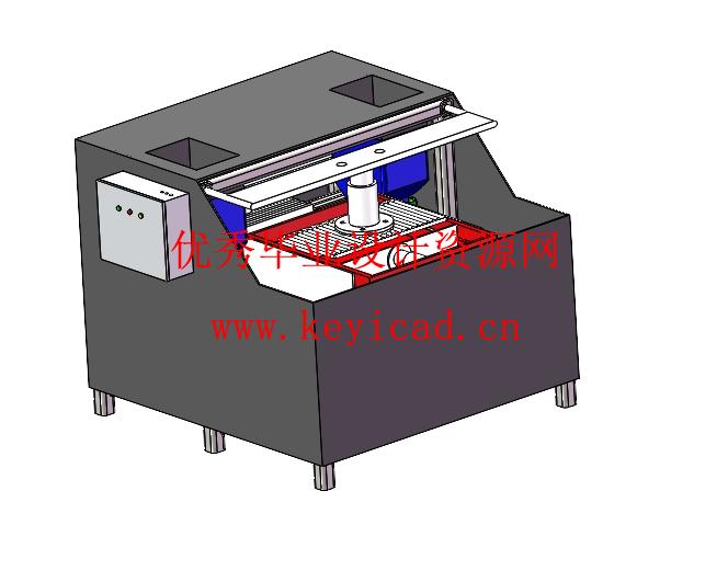 高效肉串穿串机设计(附动画演示、Solidworks模型、CAD图纸) 高效肉串穿串机设计(附动画演示、Solidworks模型、CAD图纸)