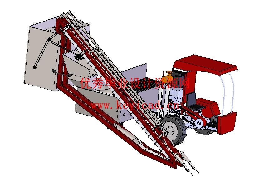 胡萝卜联合收割机设计(附开题、中期报告、Solidworks模型、CAD图纸) 胡萝卜联合收割机设计(附开题、中期报告、Solidworks模型、CAD图纸)