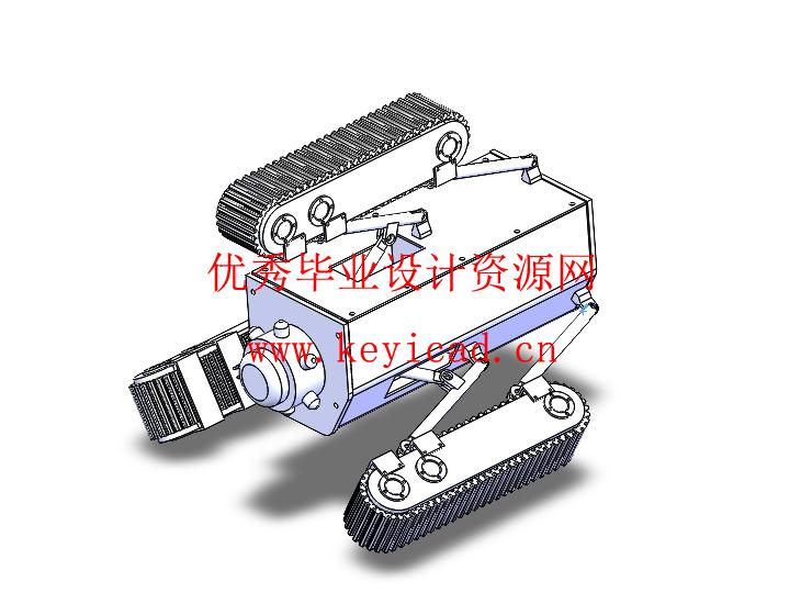 城市污水管道清理装置结构设计(附答辩PPT、Solidworks模型、CAD图纸) 城市污水管道清理装置结构设计(附答辩PPT、Solidworks模型、CAD图纸)