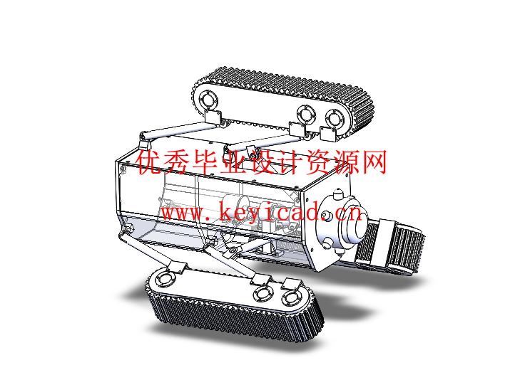 城市污水管道清理装置结构设计(附答辩PPT、Solidworks模型、CAD图纸) 城市污水管道清理装置结构设计(附答辩PPT、Solidworks模型、CAD图纸)