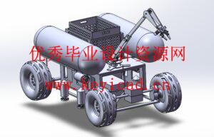 水底垃圾清理机器人设计(附Solidworks模型、CAD图纸) 水底垃圾清理机器人设计(附Solidworks模型、CAD图纸)