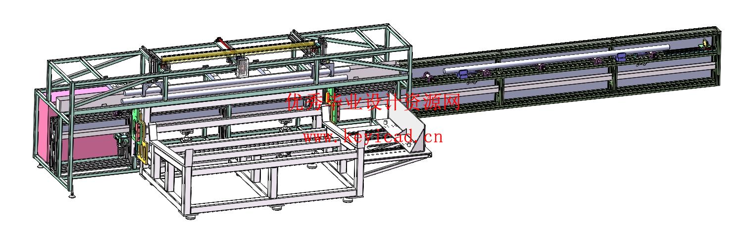 柱状物体生产质量检测平台(附Solidworks模型、CAD图纸) 柱状物体生产质量检测平台(附Solidworks模型、CAD图纸)