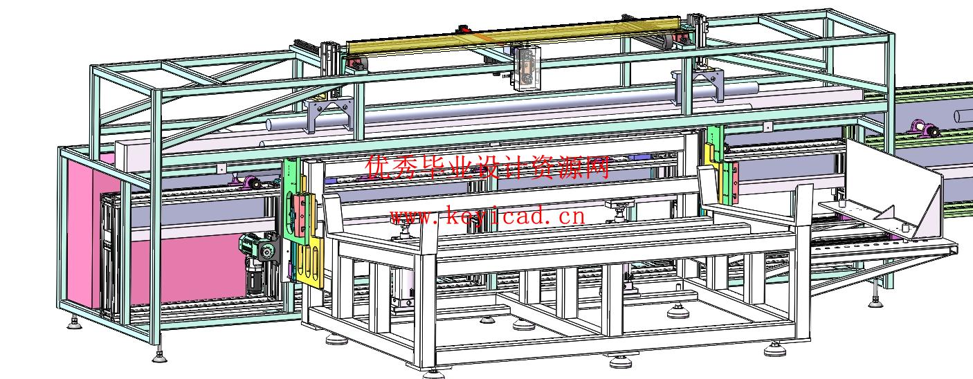 柱状物体生产质量检测平台(附Solidworks模型、CAD图纸) 柱状物体生产质量检测平台(附Solidworks模型、CAD图纸)