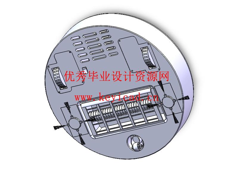 室内清扫机设计(附Solidworks模型、CAD图纸) 室内清扫机设计(附Solidworks模型、CAD图纸)