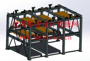 升降横移式立体车库的设计(附Solidworks模型、CAD图纸) 升降横移式立体车库的设计(附Solidworks模型、CAD图纸)