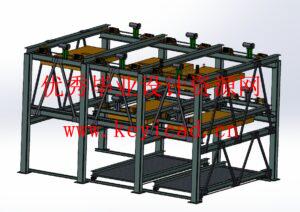 升降横移式立体车库的设计(附Solidworks模型、CAD图纸) 升降横移式立体车库的设计(附Solidworks模型、CAD图纸)