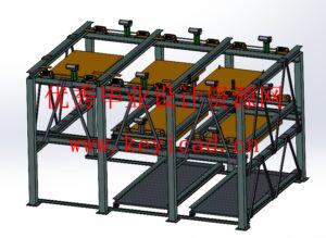 升降横移式立体车库的设计(附Solidworks模型、CAD图纸) 升降横移式立体车库的设计(附Solidworks模型、CAD图纸)