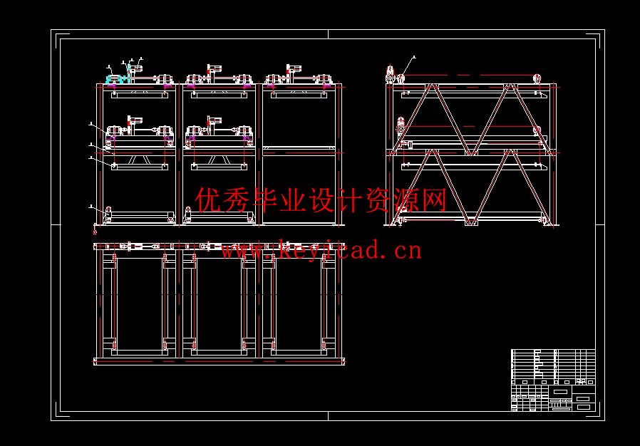 升降横移式立体车库的设计(附Solidworks模型、CAD图纸) 升降横移式立体车库的设计(附Solidworks模型、CAD图纸)