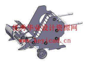 水稻微耕机结构设计(附Solidworks模型、CAD图纸) 水稻微耕机结构设计(附Solidworks模型、CAD图纸)