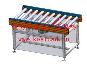 滚筒式输送设备的设计(附Solidworks模型、CAD图纸) 滚筒式输送设备的设计(附Solidworks模型、CAD图纸)