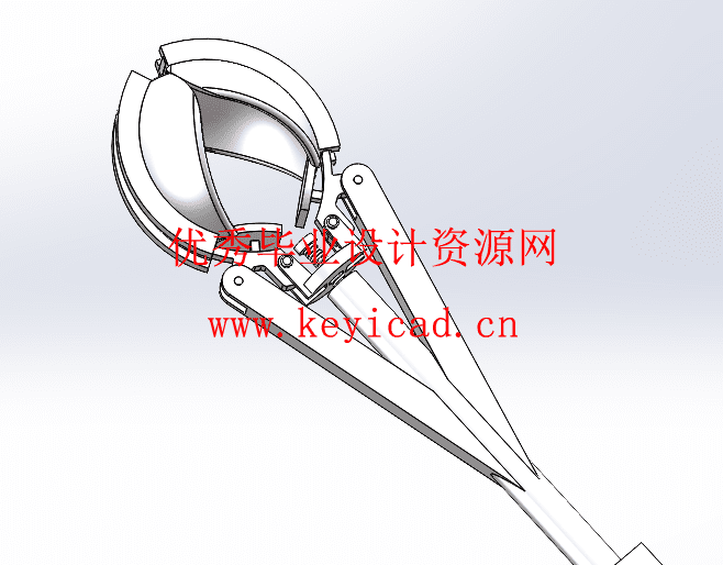 苹果采摘机械手设计(附Solidworks模型、CAD图纸、动画演示) 苹果采摘机械手设计(附Solidworks模型、CAD图纸、动画演示)