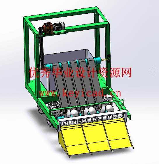水稻起苗机苗盘分离机(附ANSYS仿真、Solidworks模型、CAD图纸) 水稻起苗机苗盘分离机(附ANSYS仿真、Solidworks模型、CAD图纸)