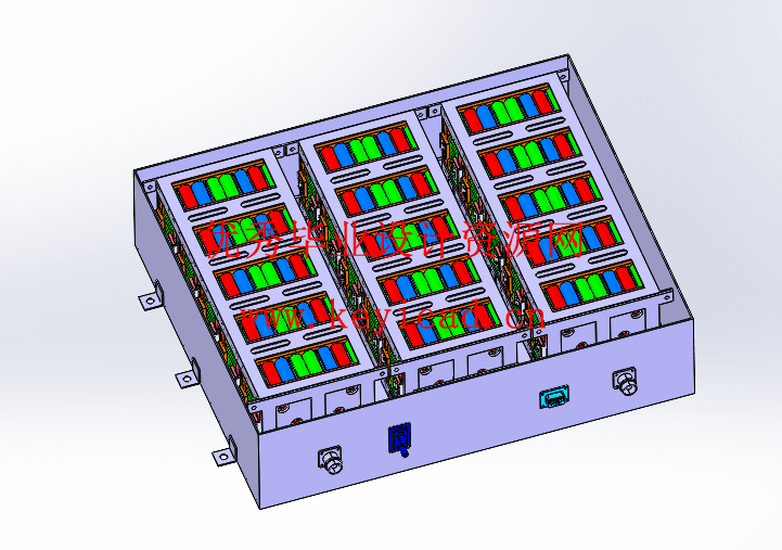 电动汽车电池箱结构优化与设计(附ANSYS仿真、Solidworks模型、CAD图纸) 电动汽车电池箱结构优化与设计(附ANSYS仿真、Solidworks模型、CAD图纸)