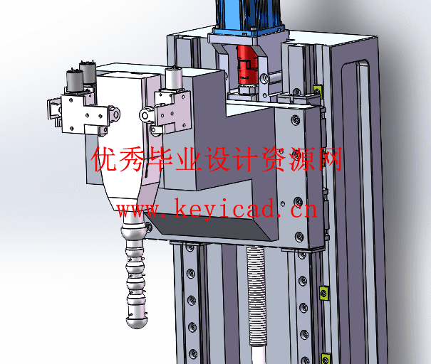 弯通孔加工电火花机床结构设计(附Solidworks模型、CAD图纸) 弯通孔加工电火花机床结构设计(附Solidworks模型、CAD图纸)