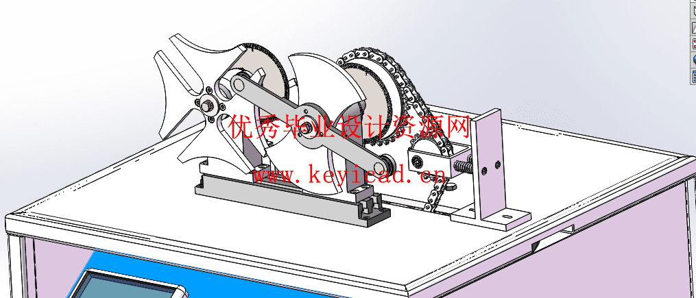 槽轮机构景观装置设计(附Solidworks模型、CAD图纸) 槽轮机构景观装置设计(附Solidworks模型、CAD图纸)