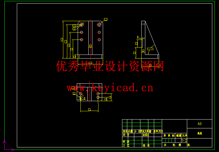立体仓库式AGV小车旋转移载单元结构设计(附Solidworks模型、CAD图纸) 立体仓库式AGV小车旋转移载单元结构设计(附Solidworks模型、CAD图纸)