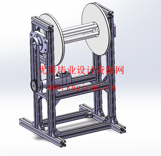 线缆回收装置设计(附有限元分析、Solidworks模型、CAD图纸) 线缆回收装置设计(附有限元分析、Solidworks模型、CAD图纸)
