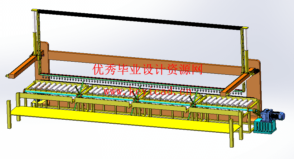 槽钢堆垛机设计(附Solidworks模型、CAD图纸) 槽钢堆垛机设计(附Solidworks模型、CAD图纸)