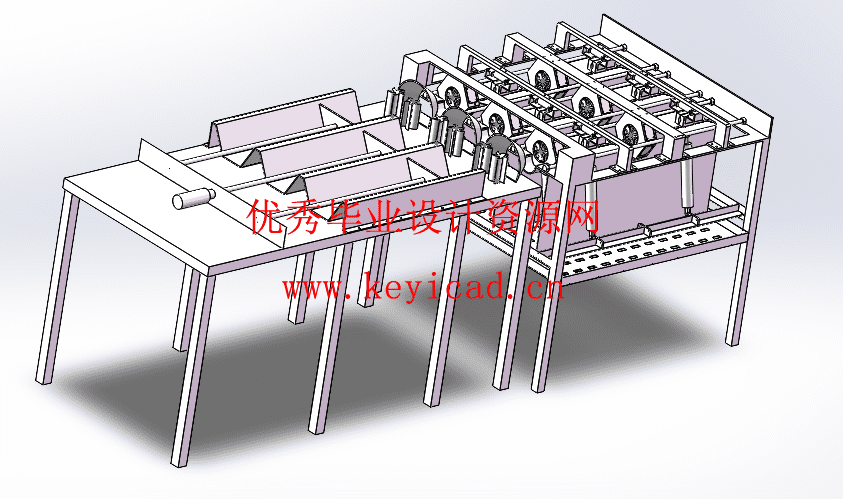 富贵竹剥叶装置设计(附ANSYS仿真、Solidworks模型、CAD图纸) 富贵竹剥叶装置设计(附ANSYS仿真、Solidworks模型、CAD图纸)