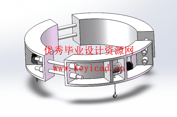 海上风机安装塔柱高空吊装平台设计(附有限元分析、Solidworks模型、CAD图纸) 海上风机安装塔柱高空吊装平台设计(附有限元分析、Solidworks模型、CAD图纸)