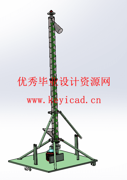 建筑用垂直运输机的设计(附Solidworks模型) 建筑用垂直运输机的设计(附Solidworks模型)