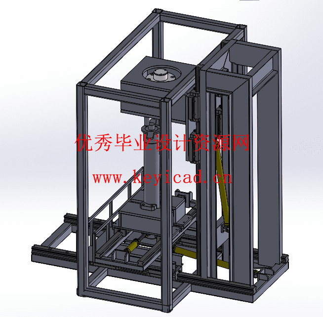 液压缸拆装机设计(附Solidworks模型、CAD图纸) 液压缸拆装机设计(附Solidworks模型、CAD图纸)