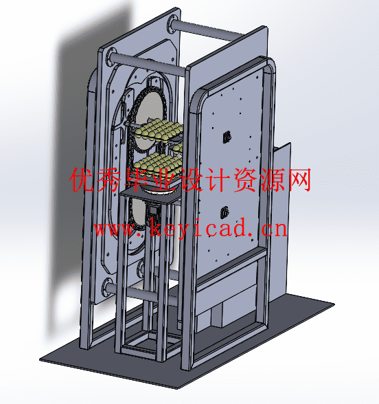 鸡蛋托盘堆叠机械设计(附PLC程序、Solidworks模型、CAD图纸) 鸡蛋托盘堆叠机械设计(附PLC程序、Solidworks模型、CAD图纸)