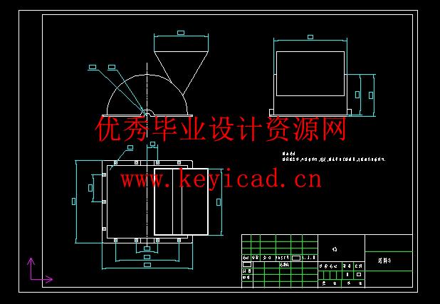 花生脱壳机结构设计(附Solidworks模型、CAD图纸) 花生脱壳机结构设计(附Solidworks模型、CAD图纸)