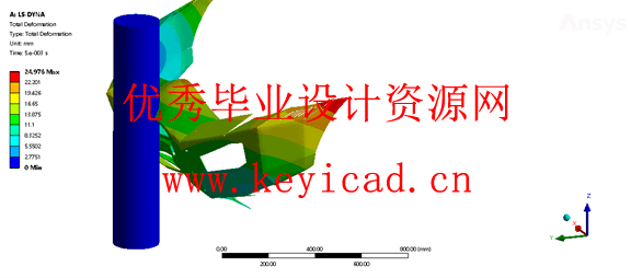 汽车保险杠设计及碰撞仿真分析优化(附SolidWorks模型、ANSYS仿真源文件、开题报告) 汽车保险杠设计及碰撞仿真分析优化(附SolidWorks模型、ANSYS仿真源文件、开题报告)