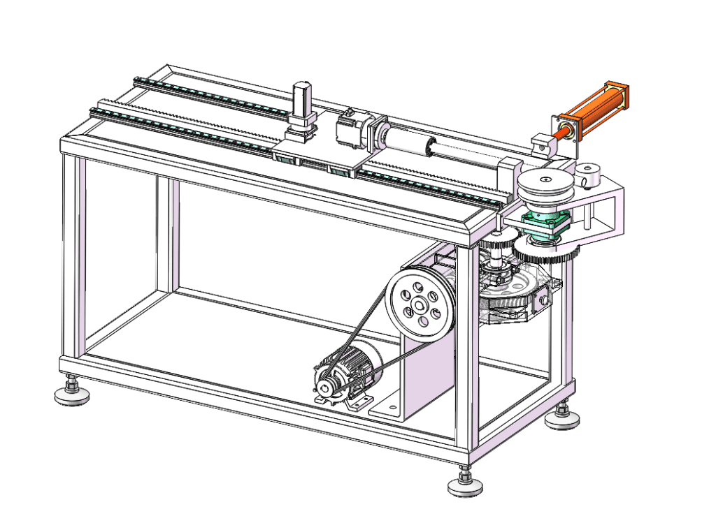 不锈钢管弯管机的设计（SW+CAD+说明书）