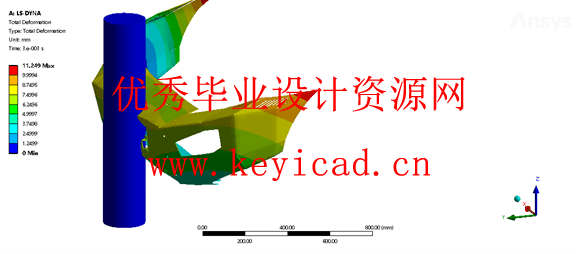 汽车保险杠设计及碰撞仿真分析优化(附SolidWorks模型、ANSYS仿真源文件、开题报告) 汽车保险杠设计及碰撞仿真分析优化(附SolidWorks模型、ANSYS仿真源文件、开题报告)
