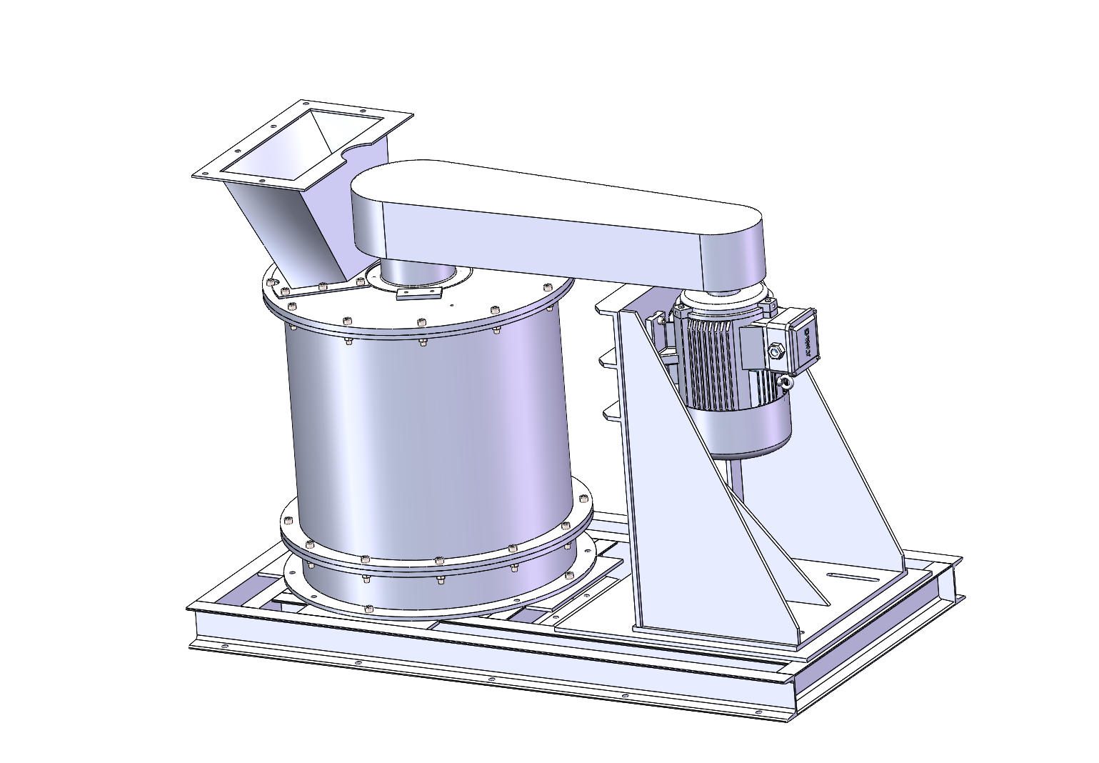 废弃纸张打浆机设计(附Solidworks模型、CAD图纸) - 优秀毕业设计资源网